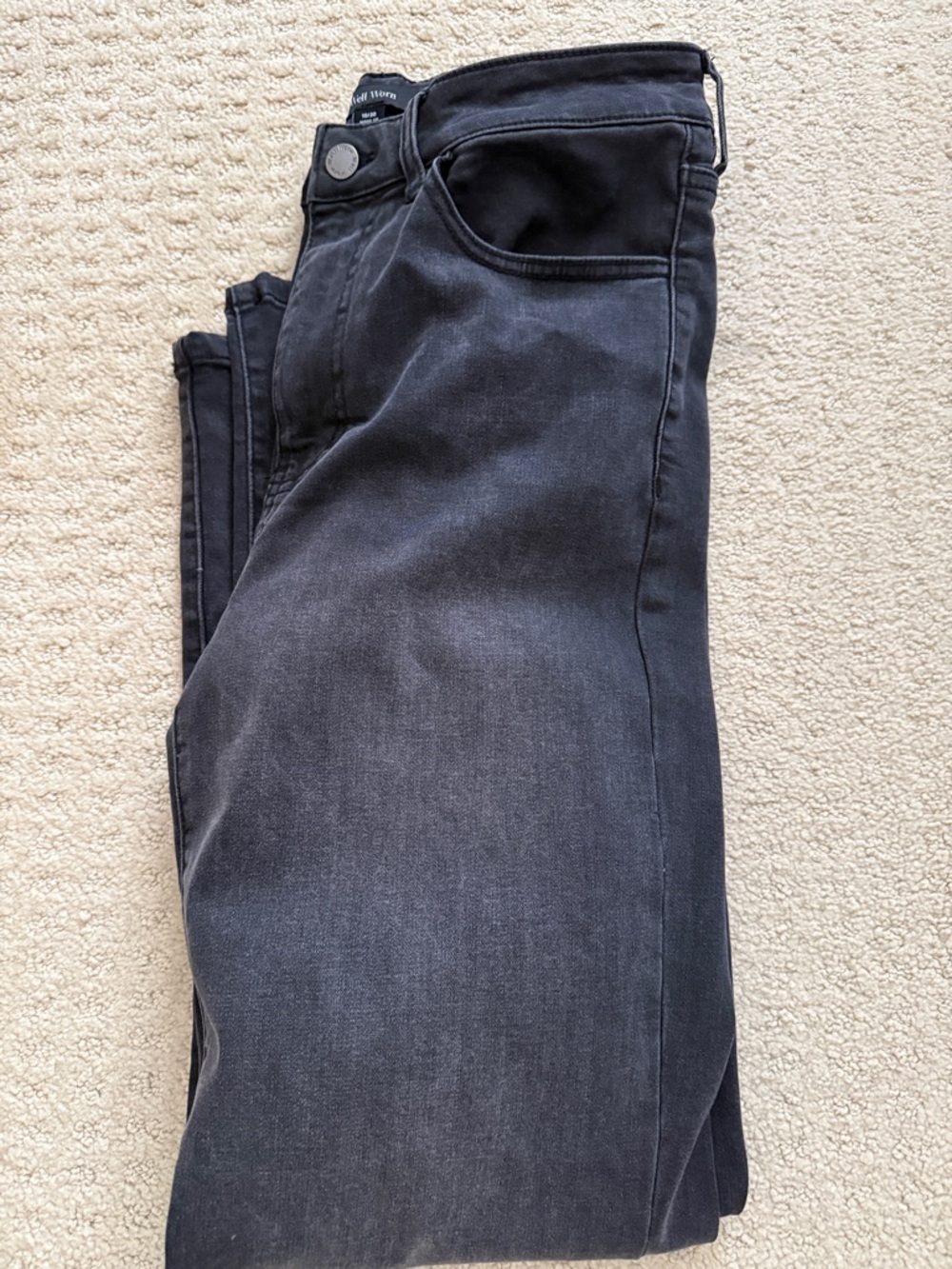 Black High-Waist Jeans Size 10/30 NWT